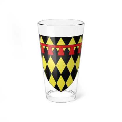 Armoiries Muhl dUlmen (Luxembourg) (Coat of Arms) Pint Glass 16oz 16oz - Go Mug Yourself
