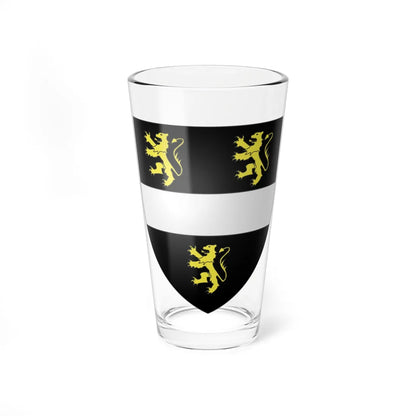 Armoiries Plick de Lichtenberg (Luxembourg) (Coat of Arms) Pint Glass 16oz 16oz - Go Mug Yourself