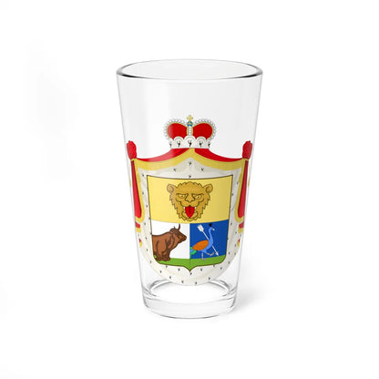 Armoiries Principauté de Samos (Algeria) (Coat of Arms) Pint Glass 16oz 16oz - Go Mug Yourself
