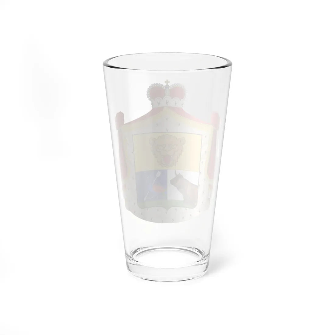 Armoiries Principauté de Samos (Algeria) (Coat of Arms) Pint Glass 16oz - Go Mug Yourself