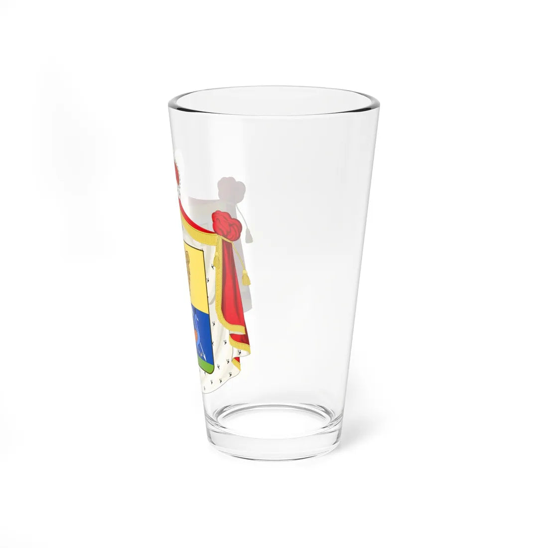Armoiries Principauté de Samos (Algeria) (Coat of Arms) Pint Glass 16oz - Go Mug Yourself