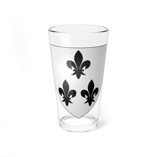 Armoiries Reuss de Folkendingen (Luxembourg) (Coat of Arms) Pint Glass 16oz 16oz - Go Mug Yourself