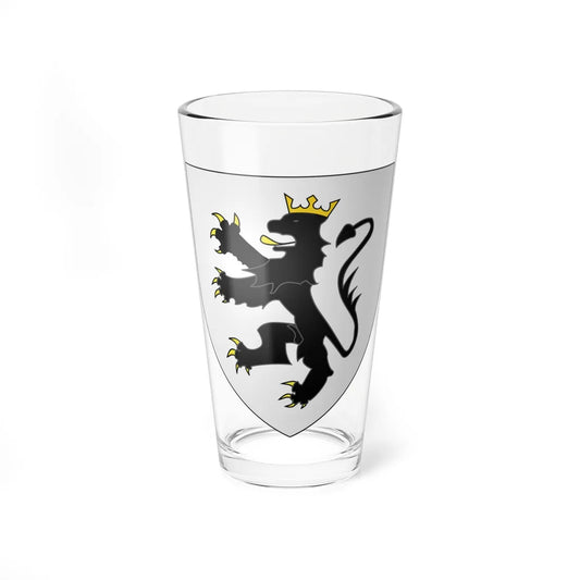 Armoiries seigneurs dAnsembourg 2 (Luxembourg) (Coat of Arms) Pint Glass 16oz 16oz - Go Mug Yourself
