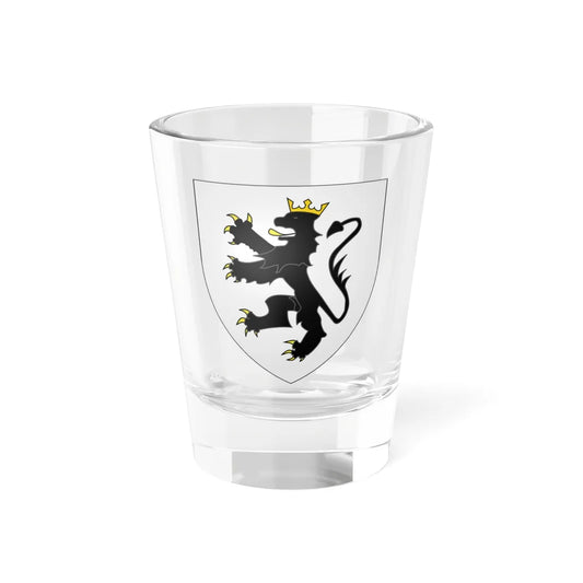 Armoiries seigneurs dAnsembourg 2 (Luxembourg) (Coat of Arms) Shot Glass 1.5oz 1.5oz - Go Mug Yourself