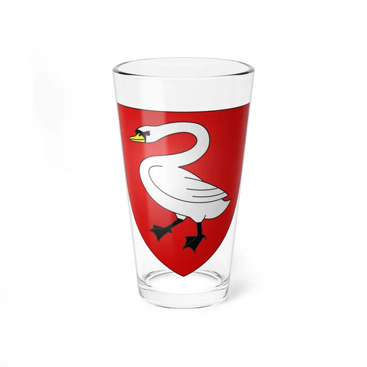 Armoiries Siegel de Bettembourg (Luxembourg) (Coat of Arms) Pint Glass 16oz 16oz - Go Mug Yourself