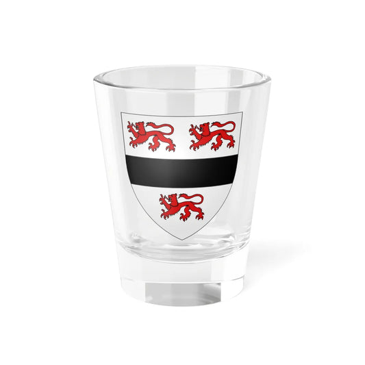 Armoiries von der Heyden (Luxembourg) (Coat of Arms) Shot Glass 1.5oz 1.5oz - Go Mug Yourself
