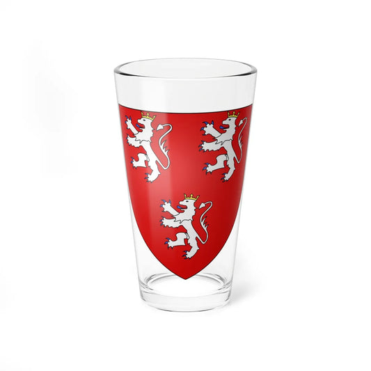 Armoiries Zand de Merl (Luxembourg) (Coat of Arms) Pint Glass 16oz 16oz - Go Mug Yourself