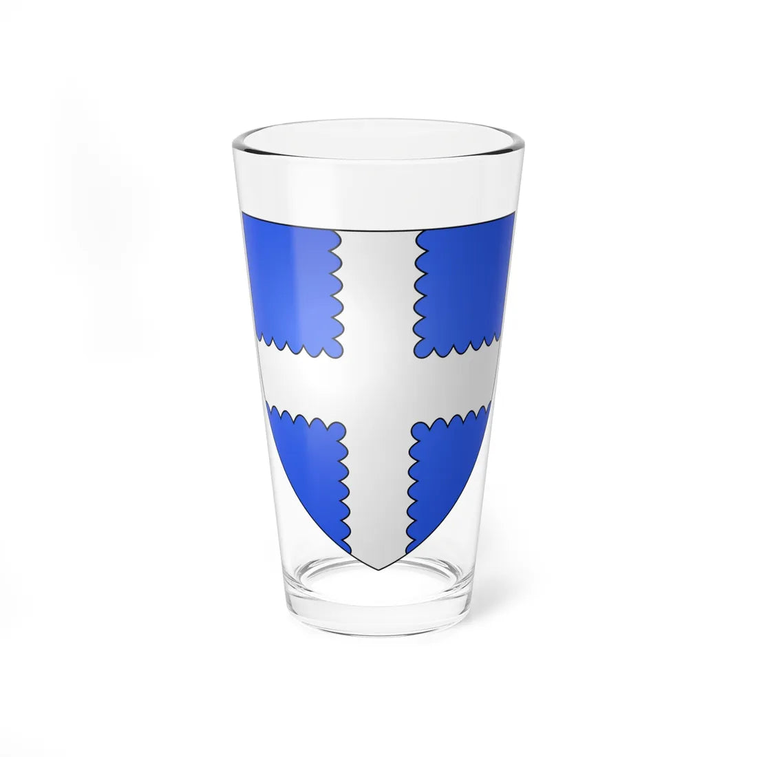 Armoirires Gymnich 1 (Luxembourg) (Coat of Arms) Pint Glass 16oz 16oz - Go Mug Yourself