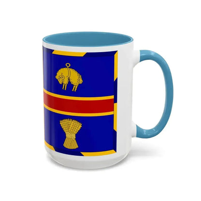 Armorial Flag of the City of Adelaide Australia - Accent Coffee Mug - Go Mug Yourself