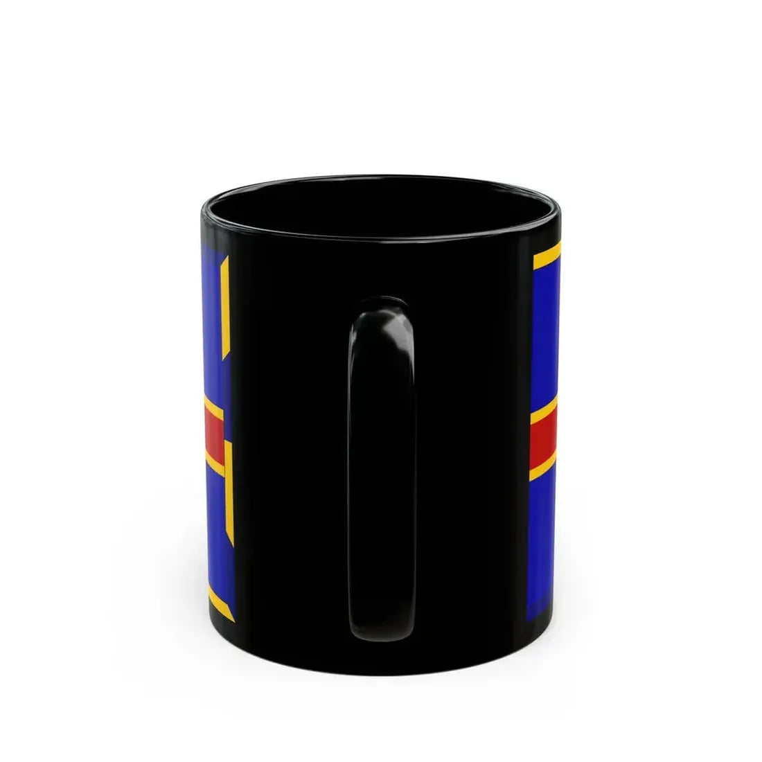 Armorial Flag of the City of Adelaide Australia - Black Coffee Mug - Go Mug Yourself