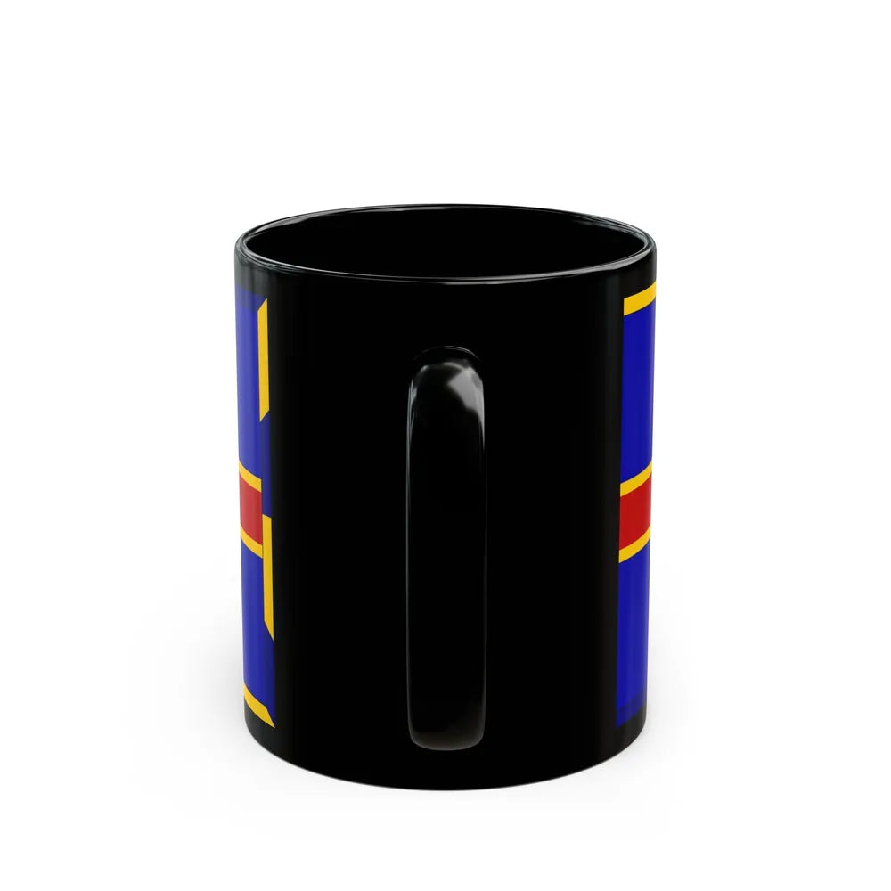 Armorial Flag of the City of Adelaide Australia - Black Coffee Mug-Go Mug Yourself