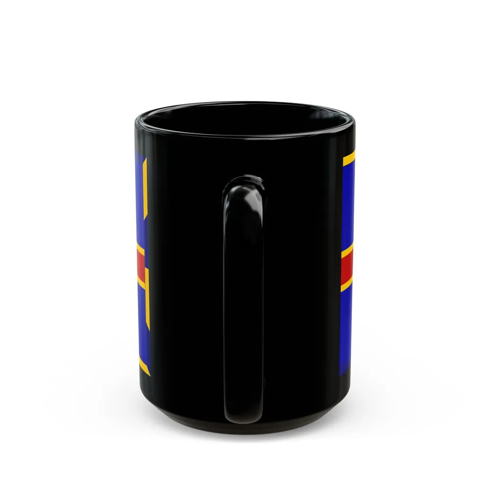 Armorial Flag of the City of Adelaide Australia - Black Coffee Mug-Go Mug Yourself