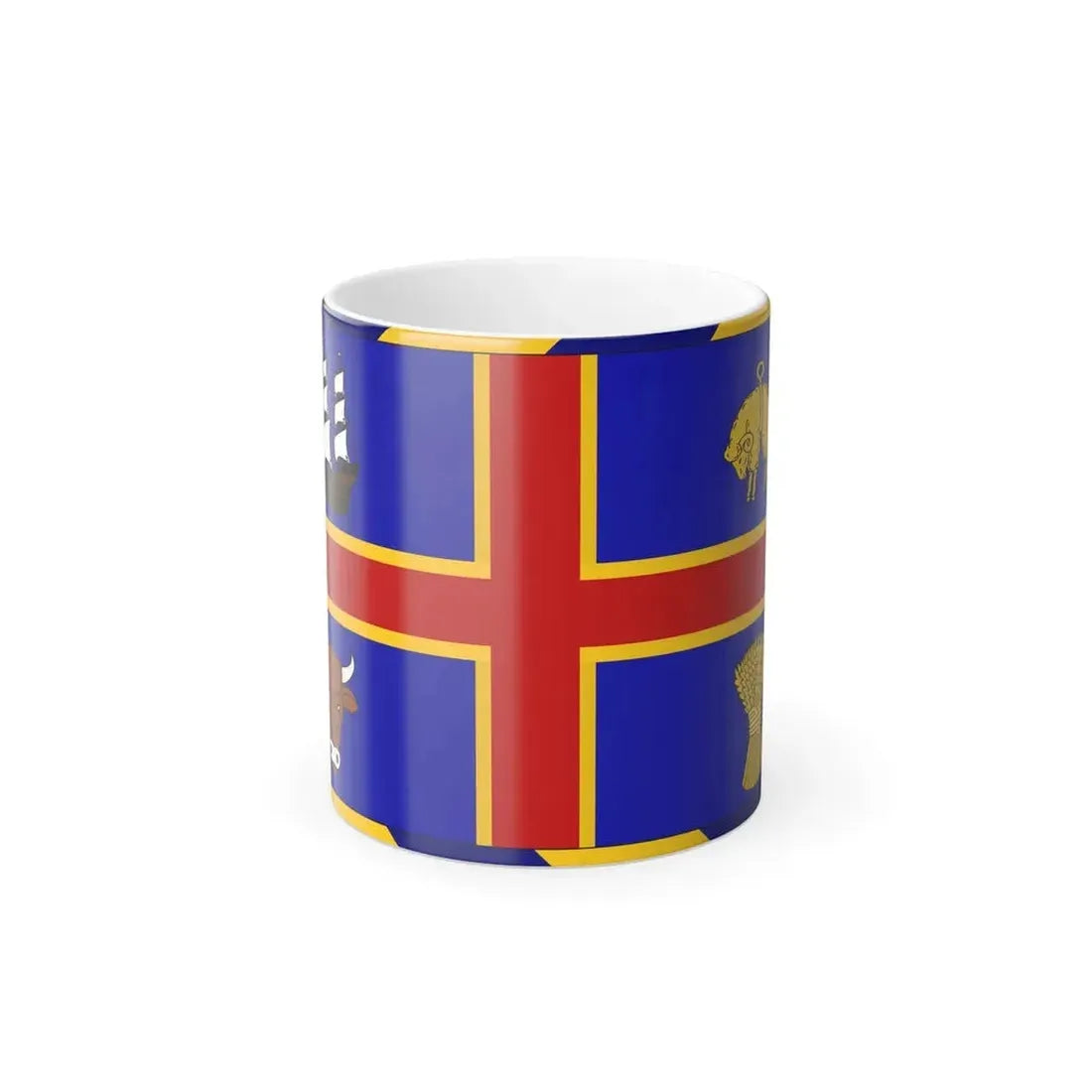Armorial Flag of the City of Adelaide Australia - Color Changing Coffee Mug 11oz - Go Mug Yourself