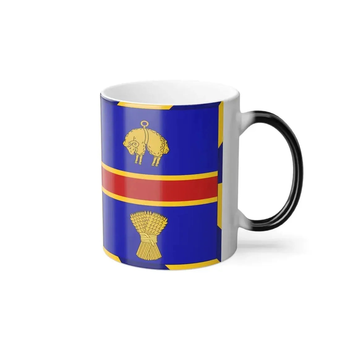 Armorial Flag of the City of Adelaide Australia - Color Changing Coffee Mug - Go Mug Yourself