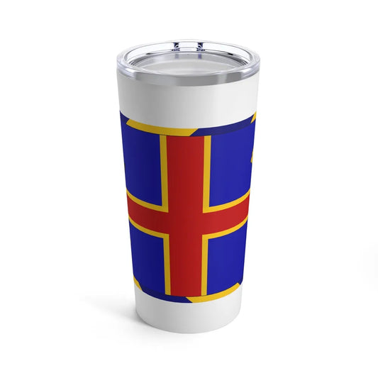 Armorial Flag of the City of Adelaide Australia - Tumbler 20oz-20oz-Go Mug Yourself