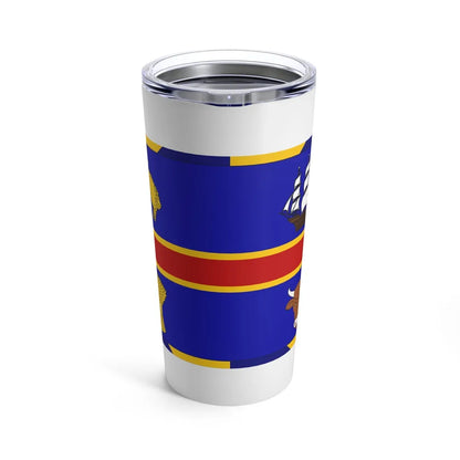 Armorial Flag of the City of Adelaide Australia - Tumbler 20oz-Go Mug Yourself