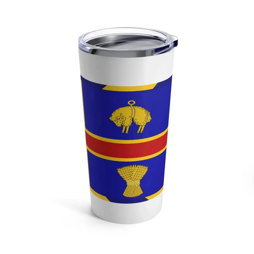 Armorial Flag of the City of Adelaide Australia - Tumbler 20oz - Go Mug Yourself
