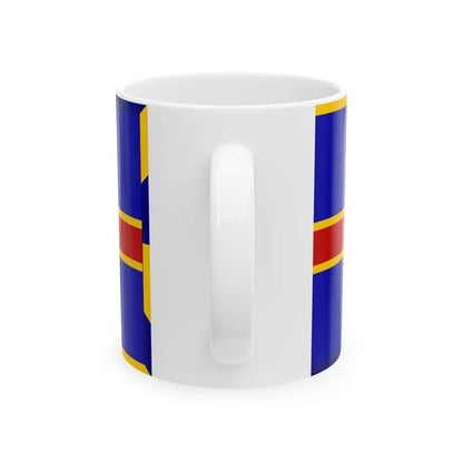 Armorial Flag of the City of Adelaide Australia - White Coffee Mug-Go Mug Yourself