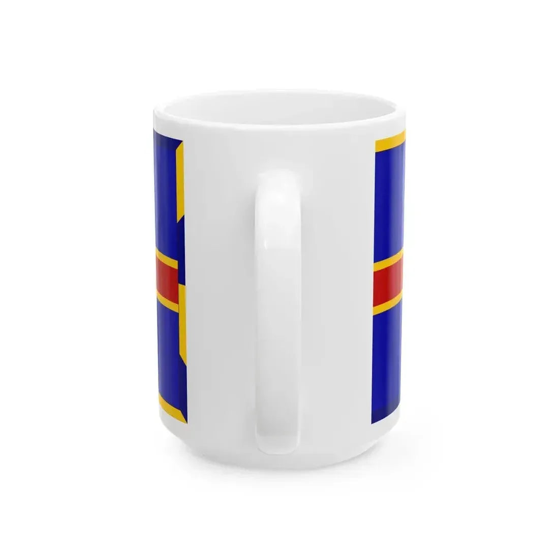 Armorial Flag of the City of Adelaide Australia - White Coffee Mug - Go Mug Yourself