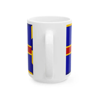 Armorial Flag of the City of Adelaide Australia - White Coffee Mug - Go Mug Yourself