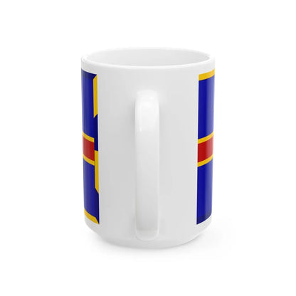 Armorial Flag of the City of Adelaide Australia - White Coffee Mug-Go Mug Yourself