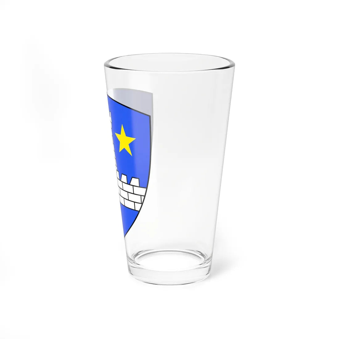 Armorial héraldique blason Famille Murith Suisse (Portugal) (Coat of Arms) Pint Glass 16oz - Go Mug Yourself