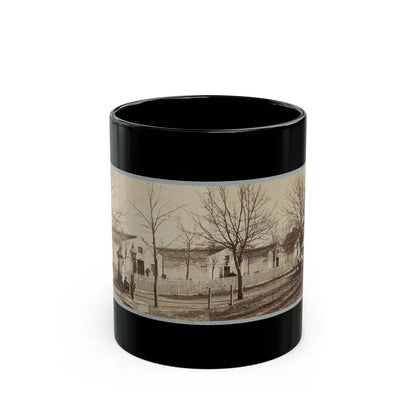 Armory Square Hospital, Washington, D.C. 001 (U.S. Civil War) Black Coffee Mug-11oz-Go Mug Yourself