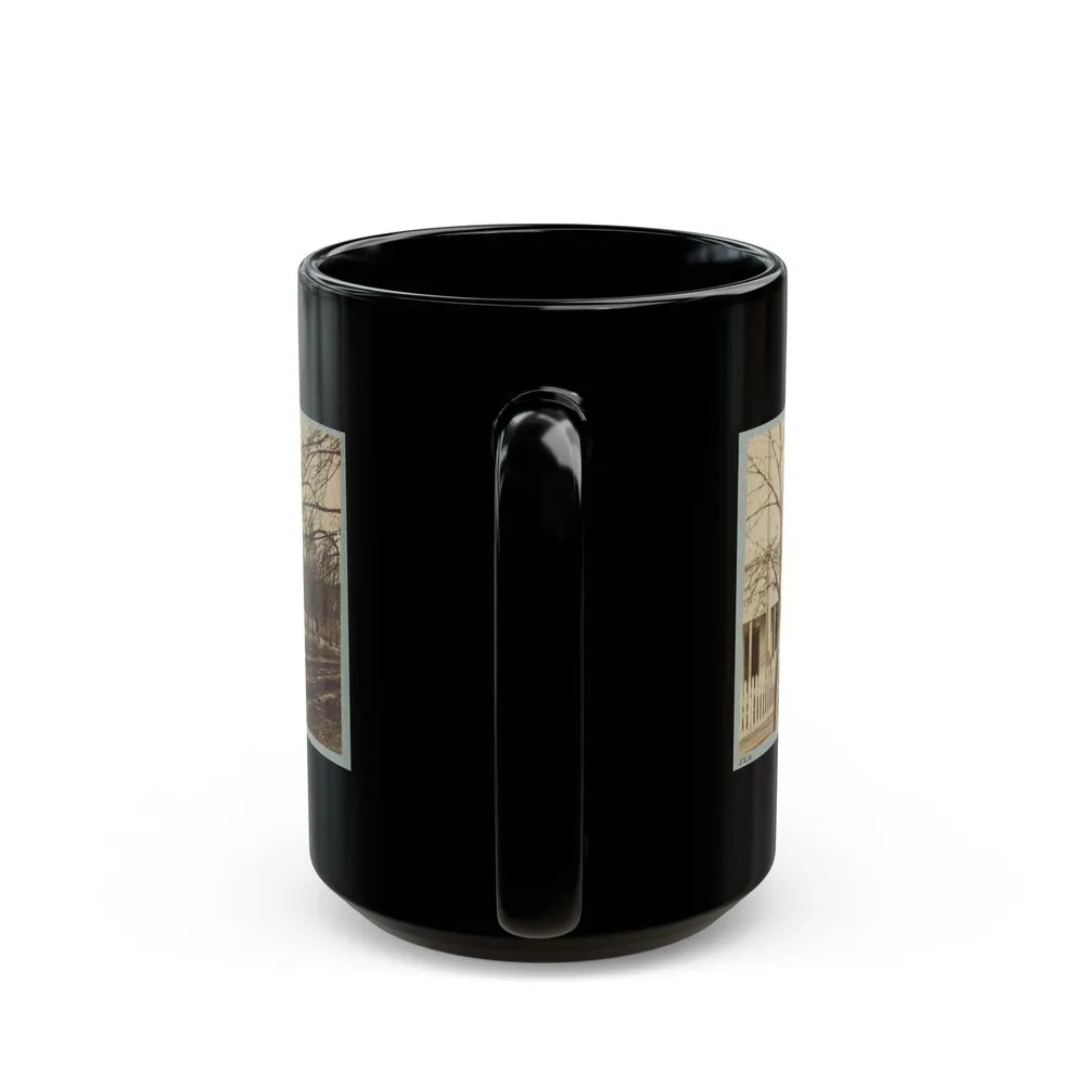 Armory Square Hospital, Washington, D.C. 001 (U.S. Civil War) Black Coffee Mug-Go Mug Yourself