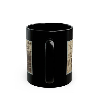 Armory Square Hospital, Washington, D.C. 001 (U.S. Civil War) Black Coffee Mug-Go Mug Yourself