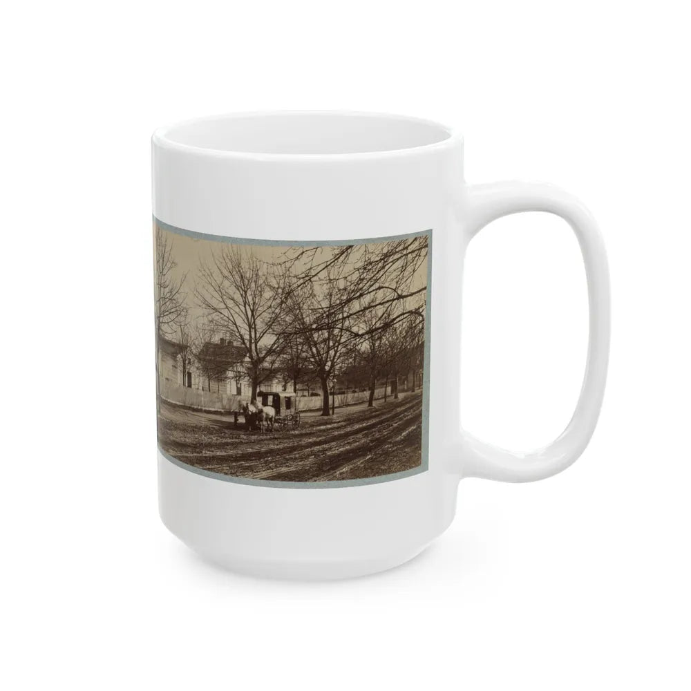 Armory Square Hospital, Washington, D.C. 001 (U.S. Civil War) White Coffee Mug-Go Mug Yourself