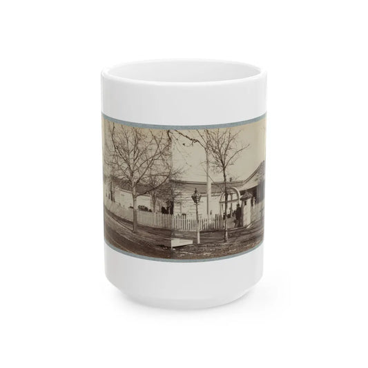 Armory Square Hospital, Washington, D.C. 002 (U.S. Civil War) White Coffee Mug-15oz-Go Mug Yourself