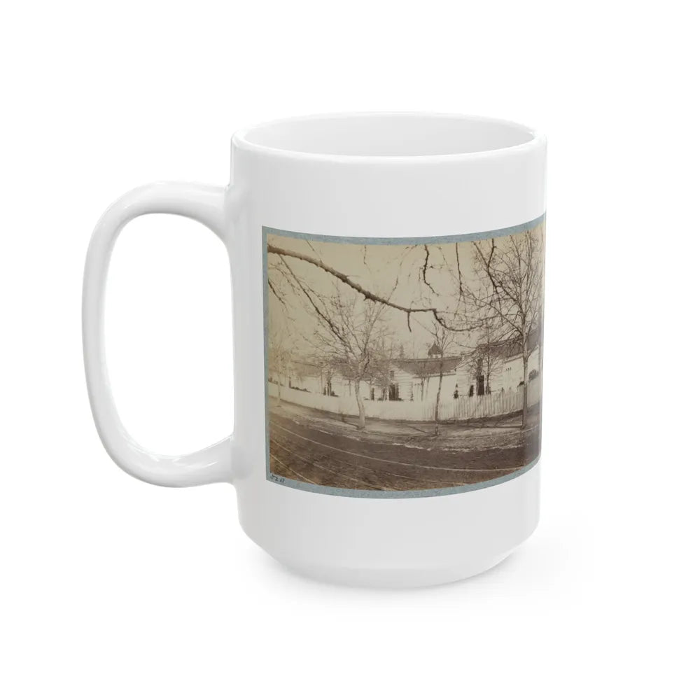 Armory Square Hospital, Washington, D.C. 002 (U.S. Civil War) White Coffee Mug-Go Mug Yourself