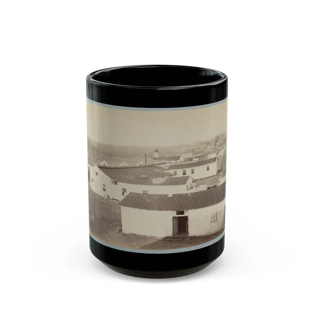 Armory Square Hospital, Washington, D.C. 003 (U.S. Civil War) Black Coffee Mug-15oz-Go Mug Yourself