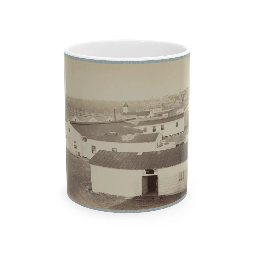 Armory Square Hospital, Washington, D.C. 003 (U.S. Civil War) White Coffee Mug-11oz-Go Mug Yourself