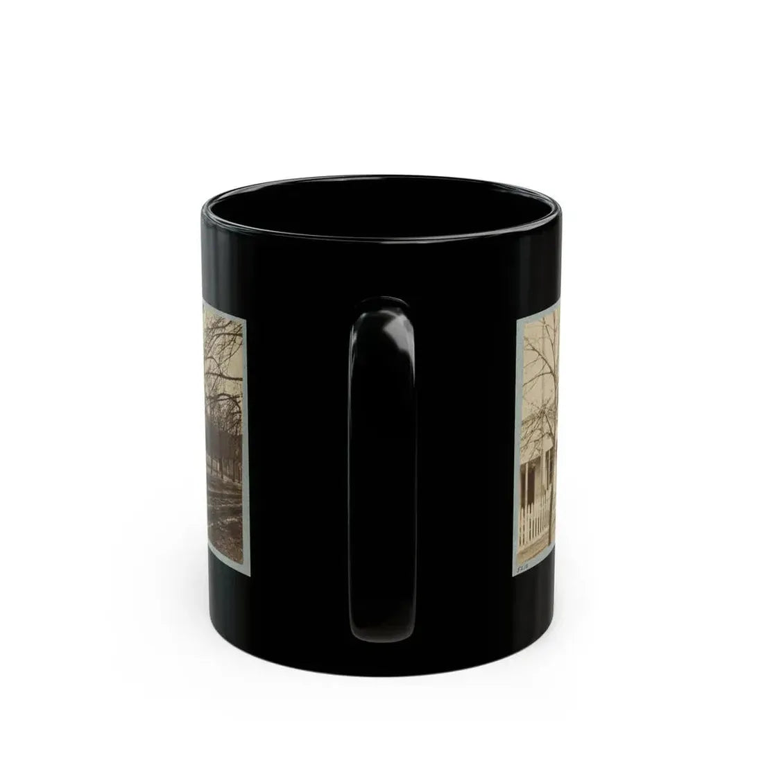 Armory Square Hospital, Washington, D.C. 001 (U.S. Civil War) Black Coffee Mug - Go Mug Yourself