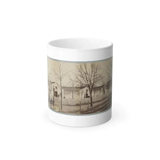 Armory Square Hospital, Washington, D.C. 001 (U.S. Civil War) Color Changing Coffee Mug 11oz Default Title 11oz - Go Mug Yourself