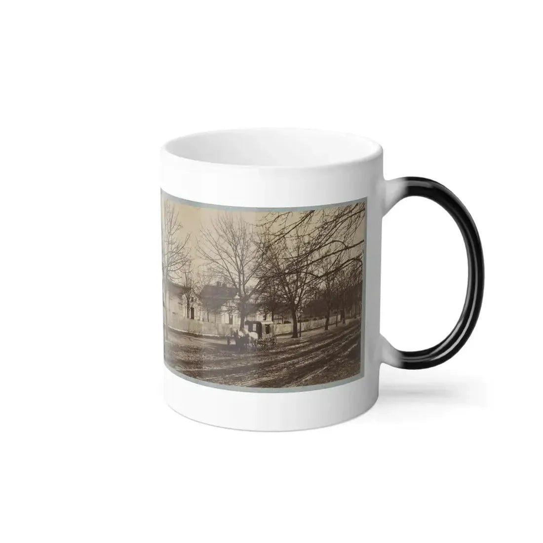 Armory Square Hospital, Washington, D.C. 001 (U.S. Civil War) Color Changing Coffee Mug 11oz - Go Mug Yourself
