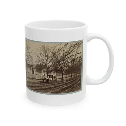 Armory Square Hospital, Washington, D.C. 001 (U.S. Civil War) White Coffee Mug - Go Mug Yourself