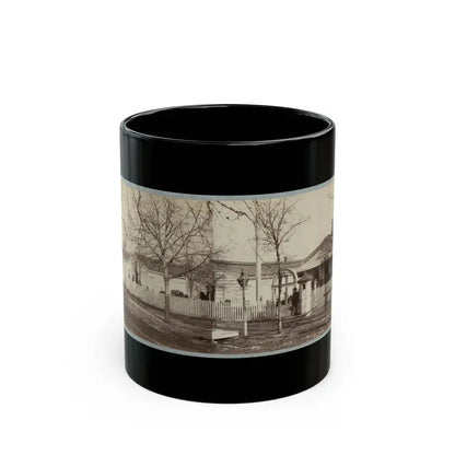 Armory Square Hospital, Washington, D.C. 002 (U.S. Civil War) Black Coffee Mug 11oz - Go Mug Yourself