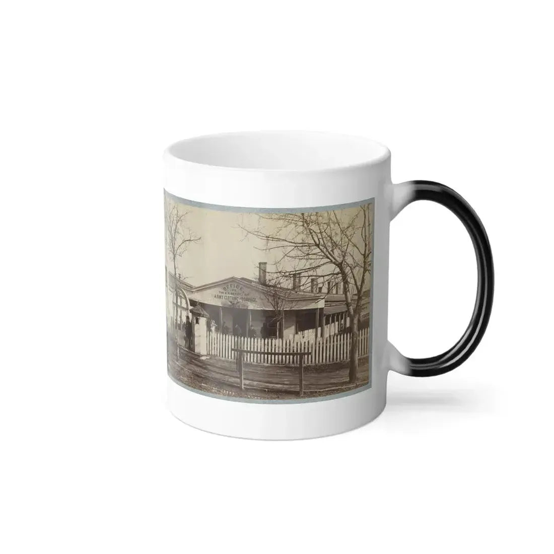 Armory Square Hospital, Washington, D.C. 002 (U.S. Civil War) Color Changing Coffee Mug 11oz - Go Mug Yourself