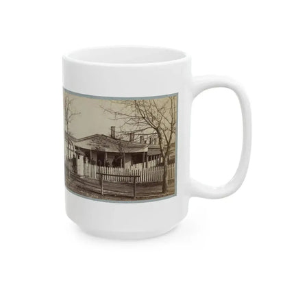 Armory Square Hospital, Washington, D.C. 002 (U.S. Civil War) White Coffee Mug - Go Mug Yourself