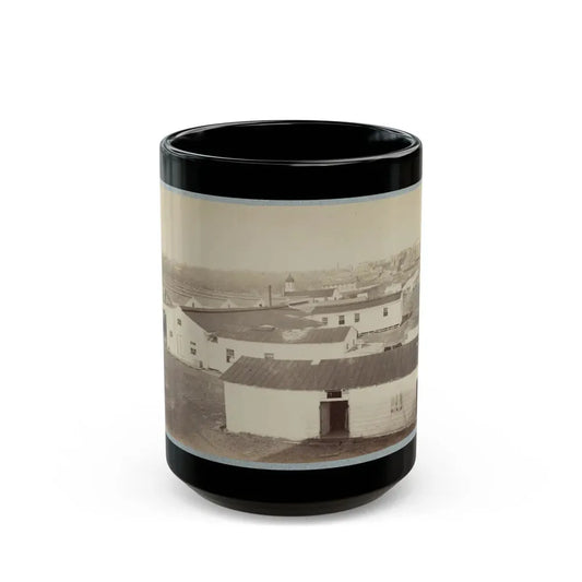 Armory Square Hospital, Washington, D.C. 003 (U.S. Civil War) Black Coffee Mug 15oz - Go Mug Yourself
