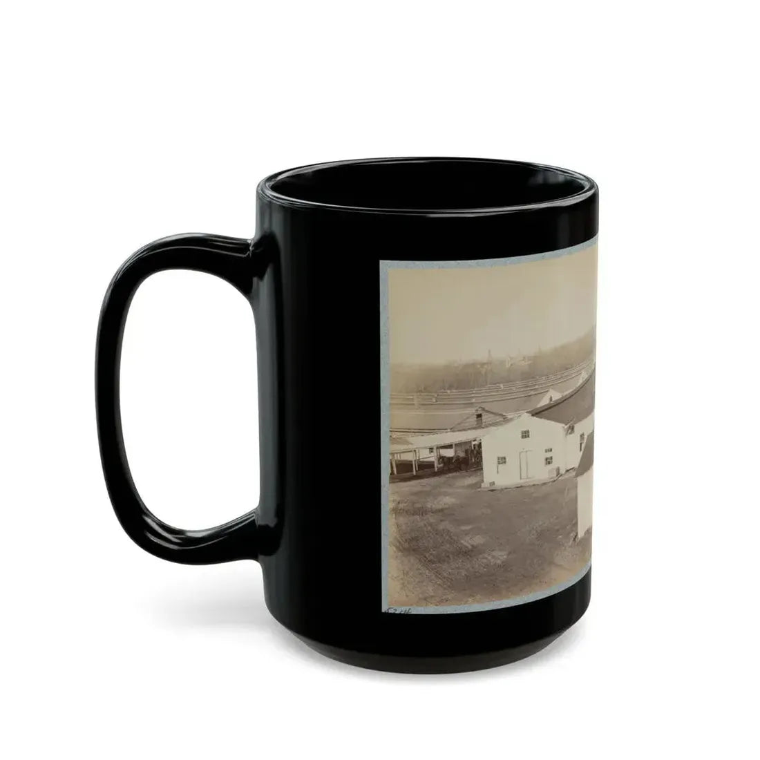 Armory Square Hospital, Washington, D.C. 003 (U.S. Civil War) Black Coffee Mug - Go Mug Yourself