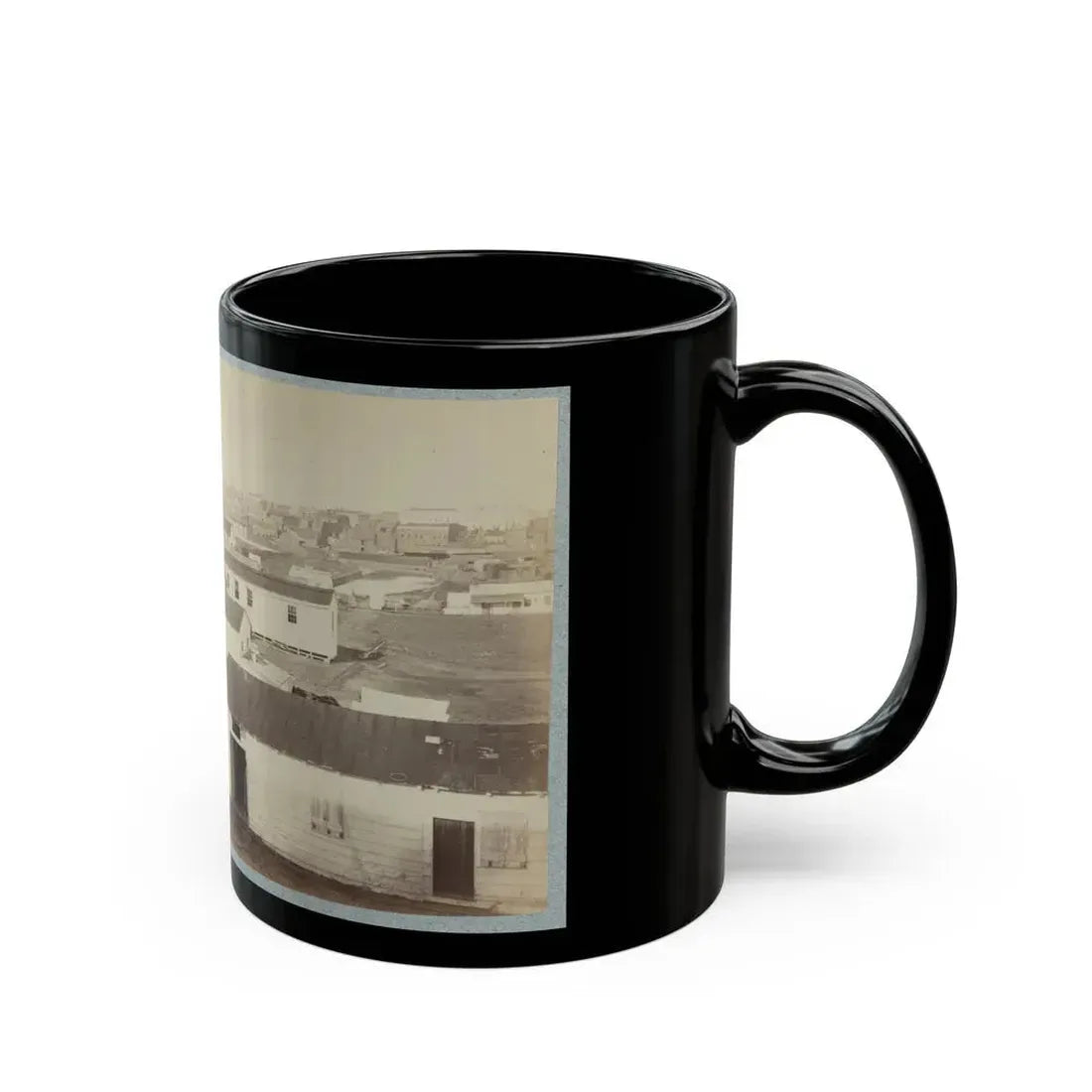 Armory Square Hospital, Washington, D.C. 003 (U.S. Civil War) Black Coffee Mug - Go Mug Yourself