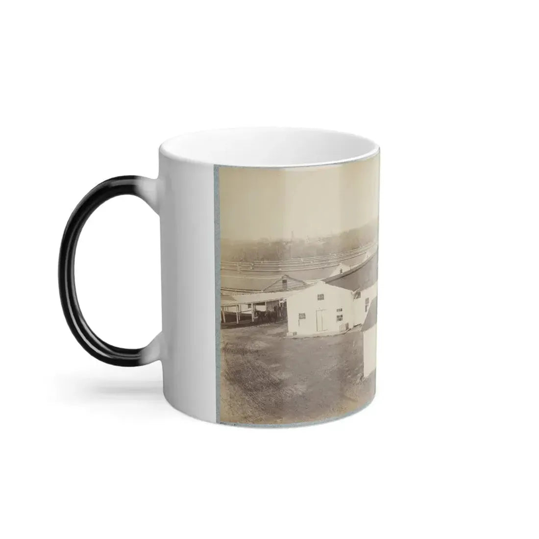 Armory Square Hospital, Washington, D.C. 003 (U.S. Civil War) Color Changing Coffee Mug 11oz - Go Mug Yourself