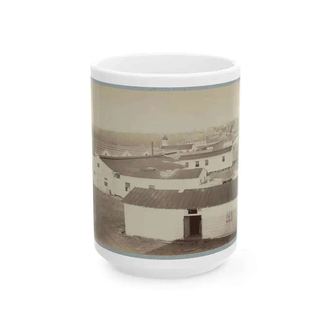 Armory Square Hospital, Washington, D.C. 003 (U.S. Civil War) White Coffee Mug 15oz - Go Mug Yourself