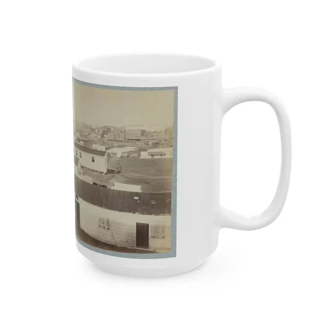 Armory Square Hospital, Washington, D.C. 003 (U.S. Civil War) White Coffee Mug - Go Mug Yourself