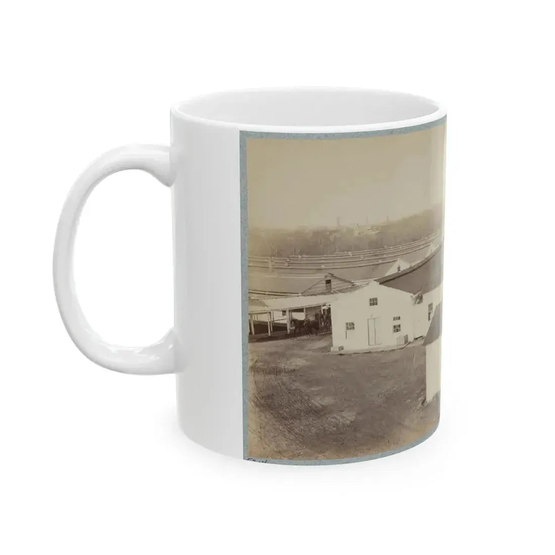 Armory Square Hospital, Washington, D.C. 003 (U.S. Civil War) White Coffee Mug - Go Mug Yourself