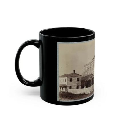 Armory Square Hospital, Washington, D.C. 004 (U.S. Civil War) Black Coffee Mug - Go Mug Yourself