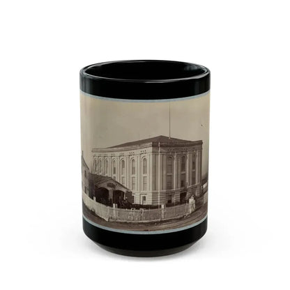 Armory Square Hospital, Washington, D.C. 004 (U.S. Civil War) Black Coffee Mug - Go Mug Yourself